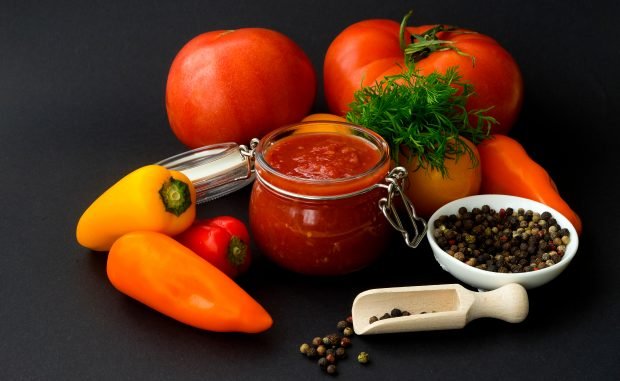 Adjika from tomatoes and pepper for the winter Adjika from tomatoes and pepper for the winter