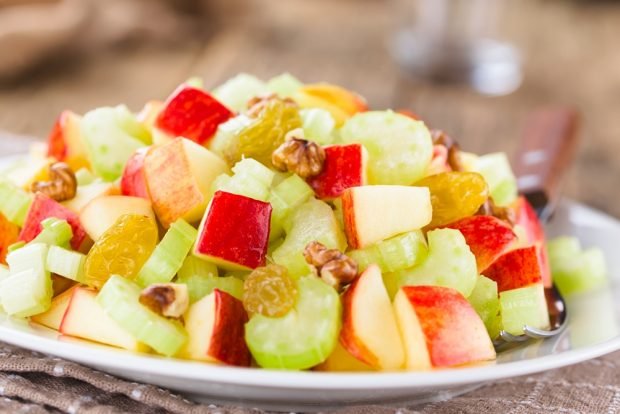Apples and celery salad Apples and celery salad