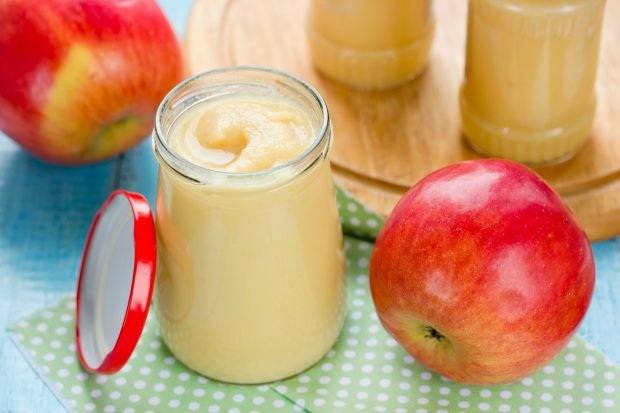 Apples with condensed milk for the winter Apples with condensed milk for the winter