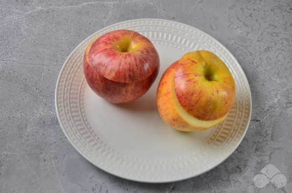 Baked apples with cranberries - recipe photo, step 1