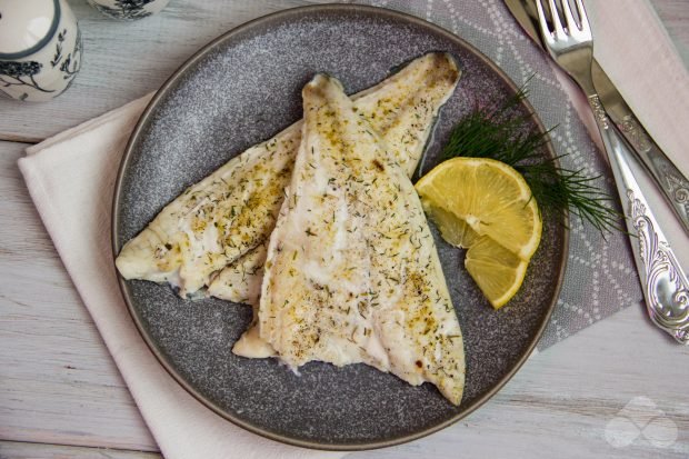 Baked fillet drando Baked fillet drando