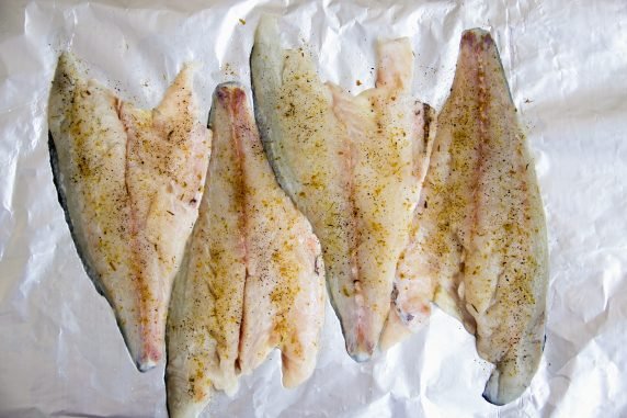 Baked fillet drando - recipe photo, step 1