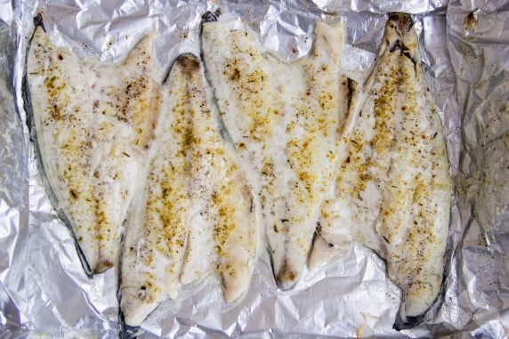 Baked fillet drando - recipe photo, step 2