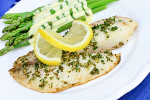 Baked in foil tilapia Baked in foil tilapia