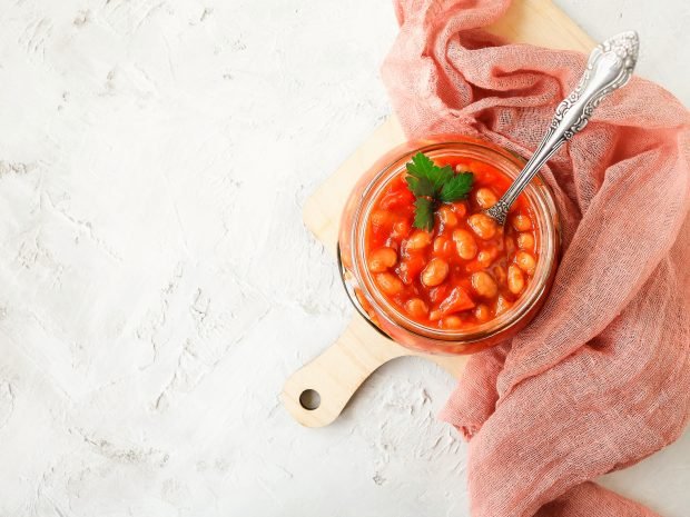 Basol salad with vegetables for the winter