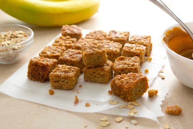 Bats with banana and apple