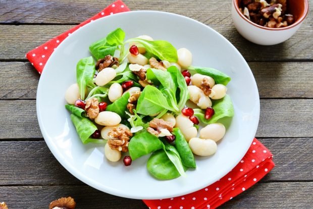 Beans and spinach salad Beans and spinach salad