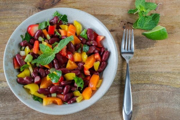 Beans and sweet pepper salad Beans and sweet pepper salad