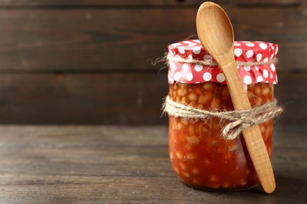 Beans in tomato sauce for the winter Beans in tomato sauce for the winter