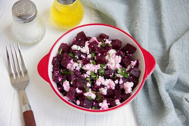 Beetroot and cottage cheese salad Beetroot and cottage cheese salad