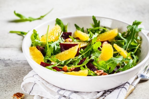 Beetroot salad and oranges Beetroot salad and oranges