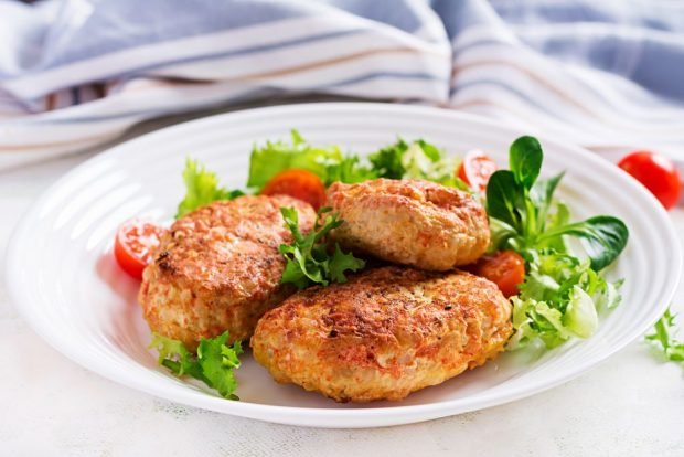 Cabbage cutlets in the oven Cabbage cutlets in the oven