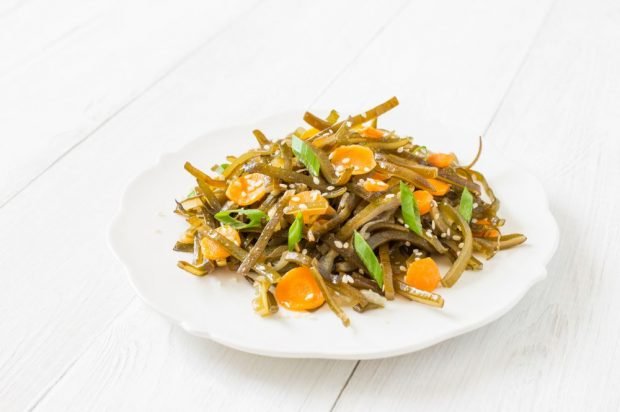 Carrot and sea cabbage salad Carrot and sea cabbage salad