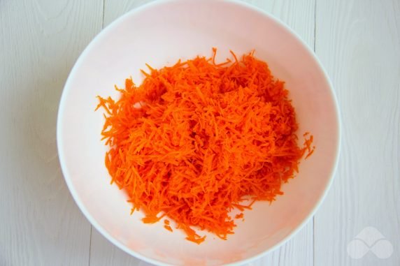 Carrot-hot cookies - recipe photo, step 1