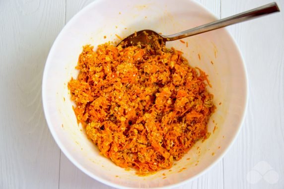 Carrot-hot cookies - recipe photo, step 2