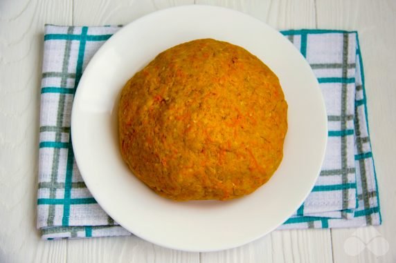 Carrot-hot cookies - recipe photo, step 3
