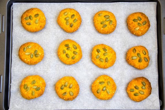 Carrot-hot cookies - recipe photo, step 5