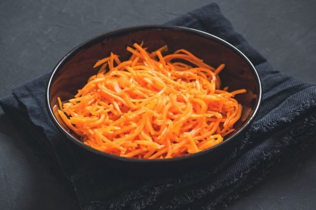 Carrot in Korean with lemon juice Carrot in Korean with lemon juice