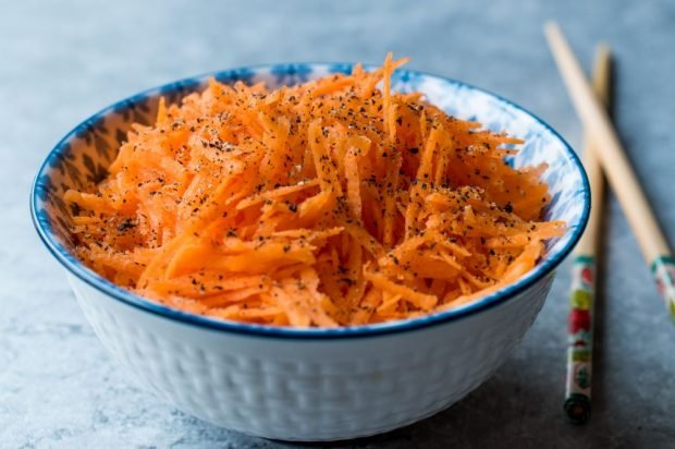Carrots in Korean with honey Carrots in Korean with honey