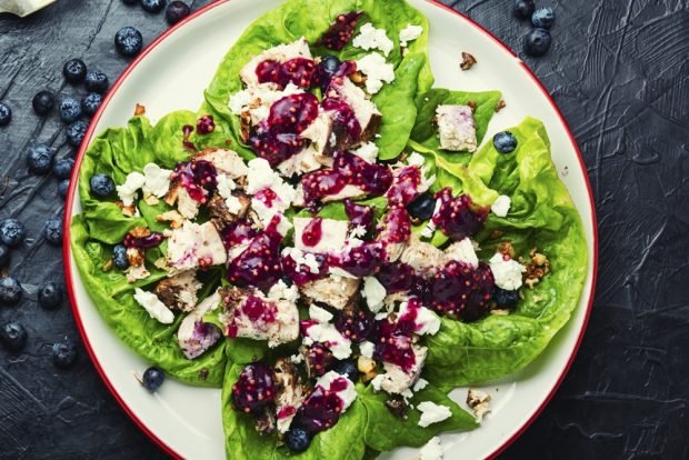 Chicken and blueberry salad Chicken and blueberry salad