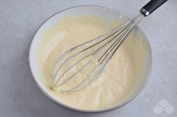Chicken pancakes on yogurt - recipe photo, step 3