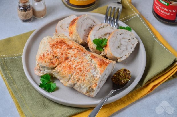 Chicken roll in a slow cooker Chicken roll in a slow cooker