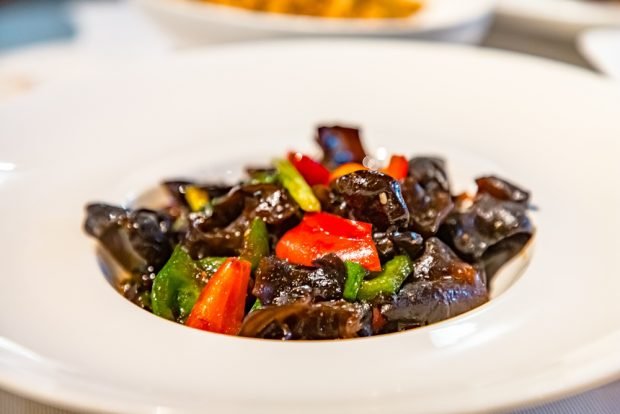Chinese mushroom salad Chinese mushroom salad