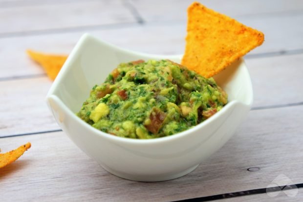 Classic guacamole with avocado Classic guacamole with avocado