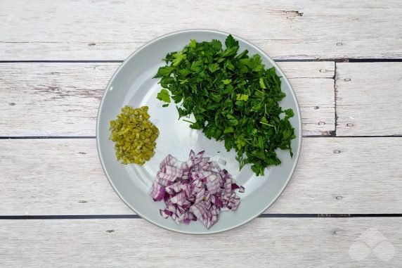 Classic guacamole with avocado - recipe photo, step 1
