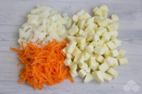 Classic zucchini caviar - recipe photo, step 1