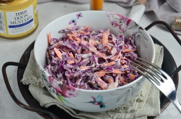 Cole Slood salad of red cabbage Cole Slood salad of red cabbage