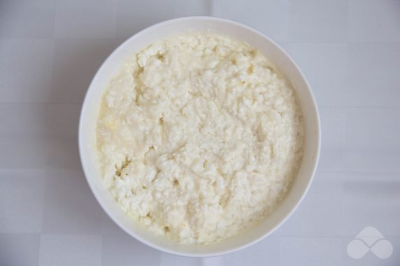 Cottage cheese casserole with rice - recipe photo, step 3