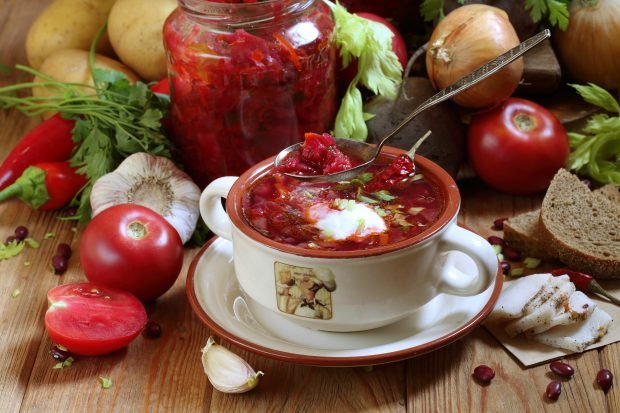 Courage for borsch from beets for the winter Courage for borsch from beets for the winter