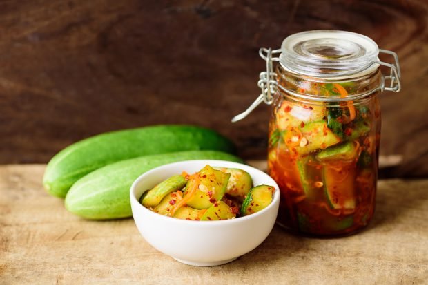 Cucumbers in Korean for the winter Cucumbers in Korean for the winter