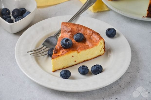 Curd casserole on yolks Curd casserole on yolks