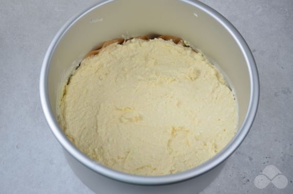 Curd casserole on yolks - recipe photo, step 4