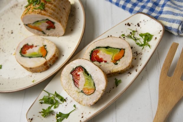 Diet Roulet from turkey in the oven Diet Roulet from turkey in the oven