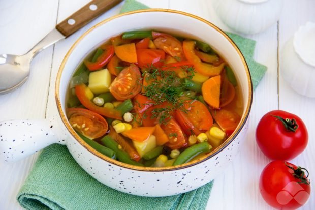 Dietary vegetable soup