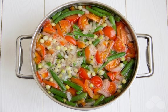 Dietary vegetable soup - recipe photo, step 4