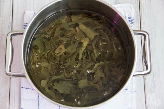 Dry seaweed salad - recipe photo, step 3