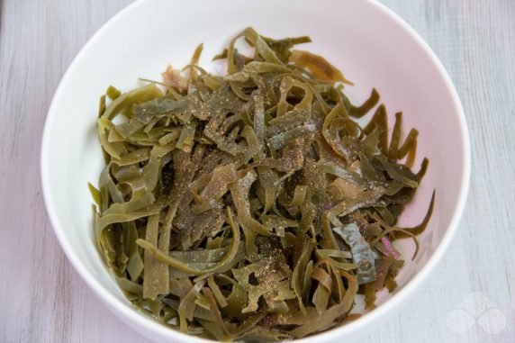 Dry seaweed salad - recipe photo, step 5