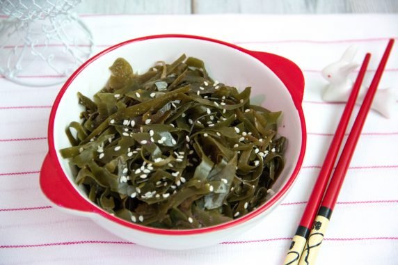 Dry seaweed salad - recipe photo, step 7