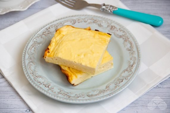 Fast cottage cheese casserole - recipe photo, step 4