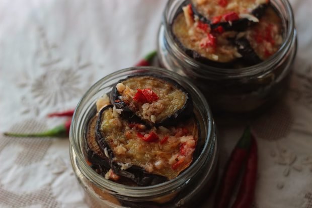Fried eggplant for the winter Fried eggplant for the winter