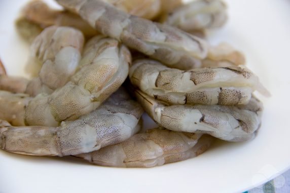 Fried royal grill shrimp - recipe photo, step 2