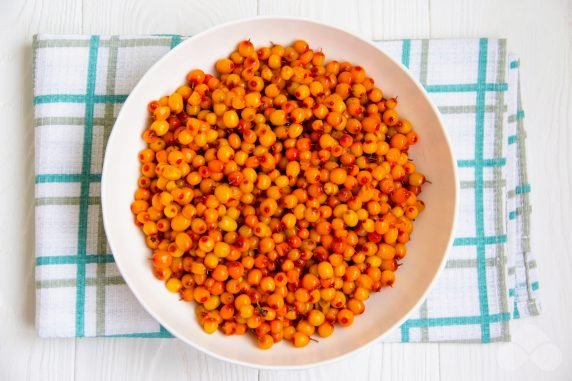 Frozen sea buckthorn - recipe photo, step 1
