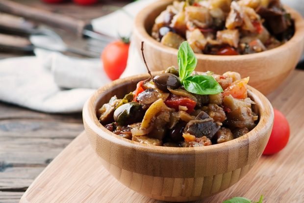 Italian appetizer from eggplant Italian appetizer from eggplant