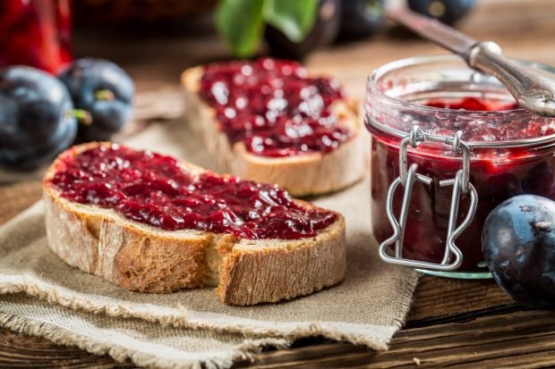 Jam from plums without bones Jam from plums without bones