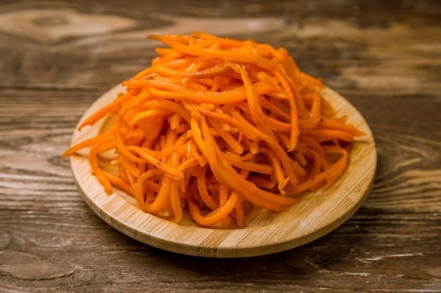 Juicy carrots in Korean Juicy carrots in Korean