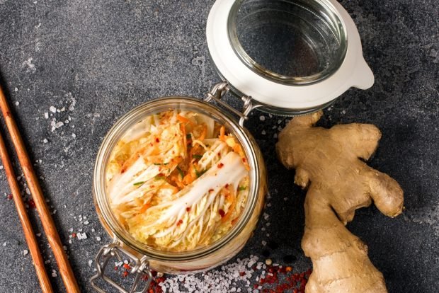Kimchi salad for the winter Kimchi salad for the winter
